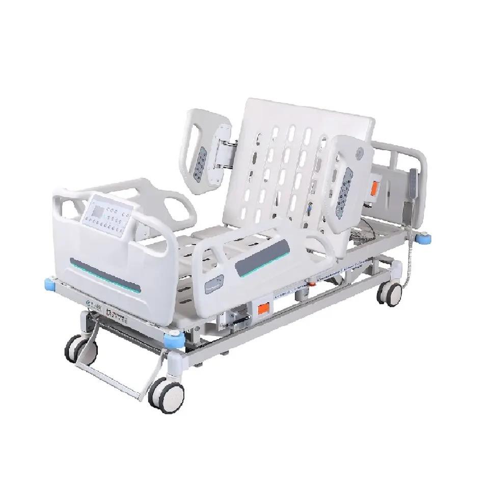 Luxury Electric Paciente Cama 5 FUNCIÓN Equipo médico Muebles Muebles de hospital Cama de la UCI