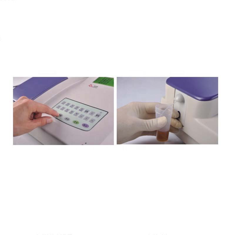 Equipo de laboratorio Analizador de química totalmente automatizado Analizador de química seca semi auto veterinaria Bioquímica para humanos