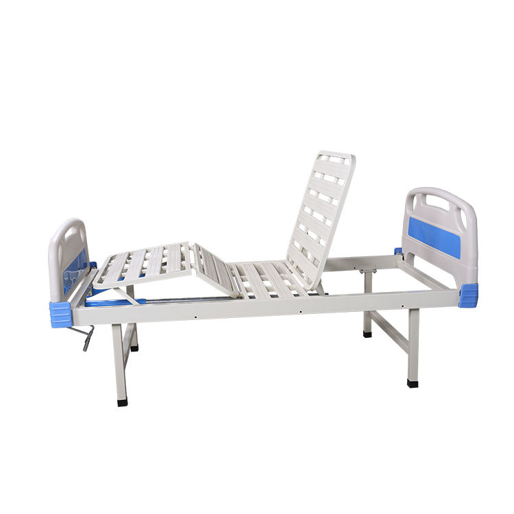 Muebles médicos Dos manivelas Camino médico plegable ajustable 2 Funciones Manual Camino de hospital