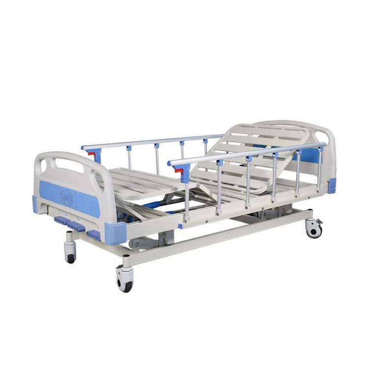 Hecho en China 3 Manual de manivela UCI Medical Paciente médico Camilla para pacientes de enfermería utilizada para hospital y clínica