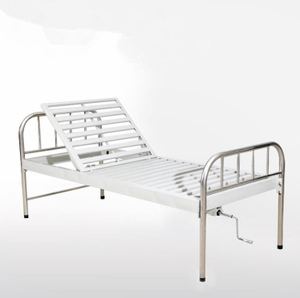 Cama de enfermería médica de acero inoxidable cama médica de enfermería