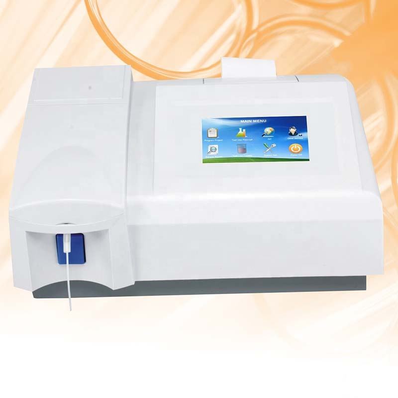 Equipo de laboratorio Analizador de química totalmente automatizado Analizador de química seca semi auto veterinaria Bioquímica para humanos