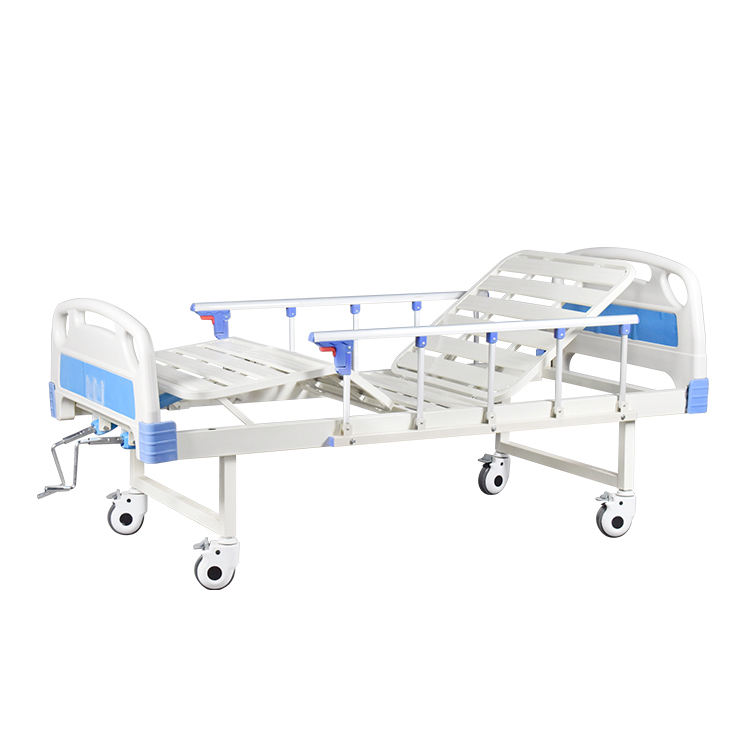 Muebles médicos Dos manivelas Camino médico plegable ajustable 2 Funciones Manual Camino de hospital
