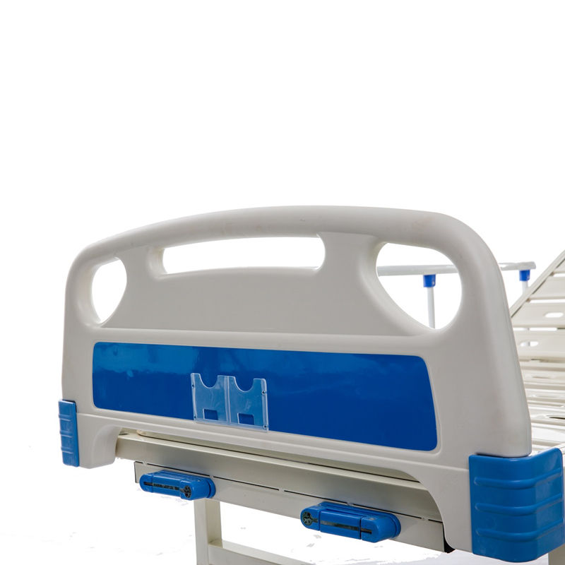 Venta caliente Equipo de muebles de hospital Atención de salud 2 manivelas manuales de dos funciones Precio de cama médica para ancianos