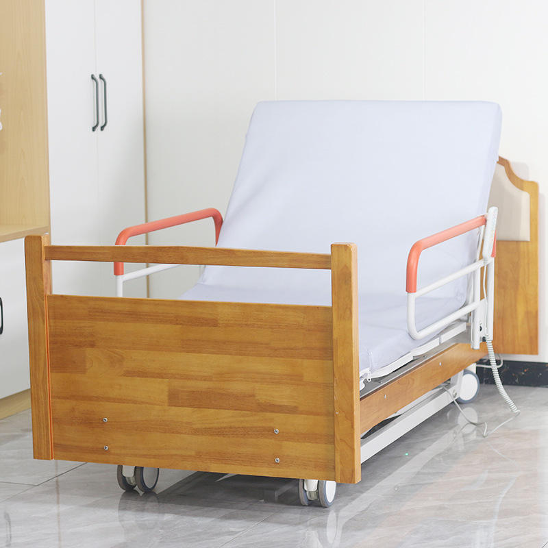  Luxury Home Care Electric Electric Rotary Nursing Rotation Hospital Cama para un hogar de ancianos