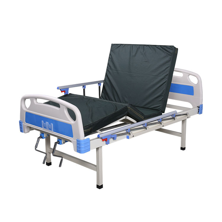 Muebles médicos Dos manivelas Camino médico plegable ajustable 2 Funciones Manual Camino de hospital