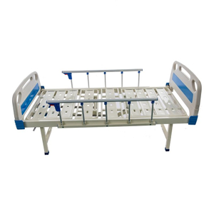 Venta caliente Equipo de muebles de hospital Atención de salud 2 manivelas manuales de dos funciones Precio de cama médica para ancianos