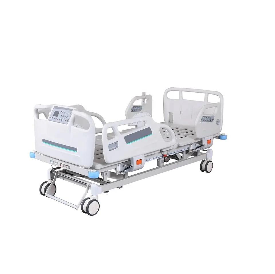 Luxury Electric Paciente Cama 5 FUNCIÓN Equipo médico Muebles Muebles de hospital Cama de la UCI