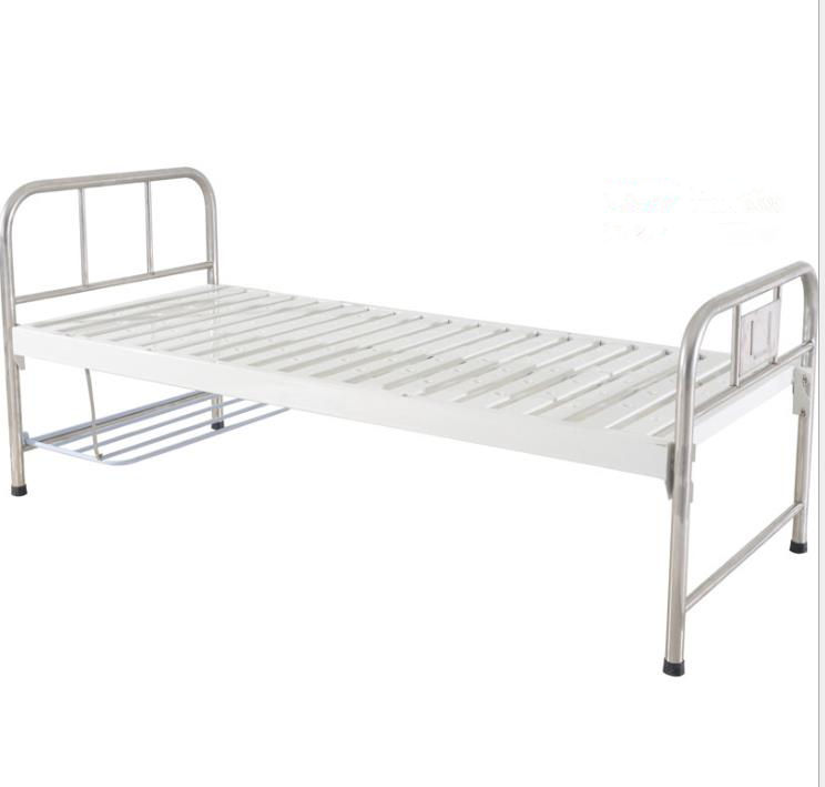 Cama de enfermería médica de acero inoxidable cama médica de enfermería