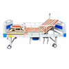 Venta en caliente Manual de cama de la cama de la cama del hospital multifuncional girando las camas de enfermería del hospital con inodoro automático