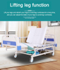 Manual de la cama de atención domiciliaria multifuncional Manual Hospital Medical ancianos Cama de enfermería para uso de fome