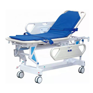 Pacientes del hospital Altura Altura de transferencia de transferencia ajustable Camilla de emergencia CARRO ABS Rescate Car