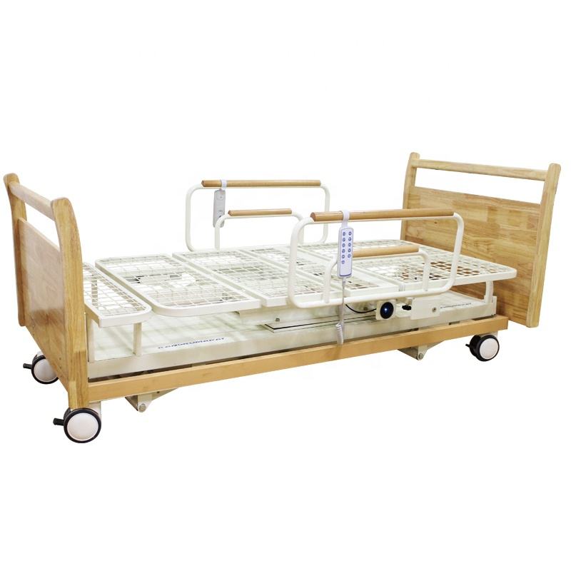 Hospital Automacio ajustable girando la cama Atención domiciliaria Cama eléctrica giratoria