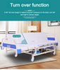 Manual de la cama de atención domiciliaria multifuncional Manual Hospital Medical ancianos Cama de enfermería para uso de fome
