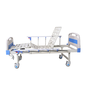 Muebles médicos Dos manivelas Camino médico plegable ajustable 2 Funciones Manual Camino de hospital