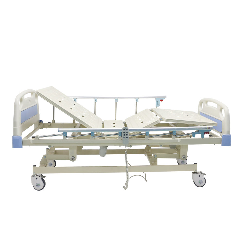 3 funciones de hospital eléctrico ajustable Camilla de cuidado de la cama Examen de cama Medicina Medical Camino para el hospital