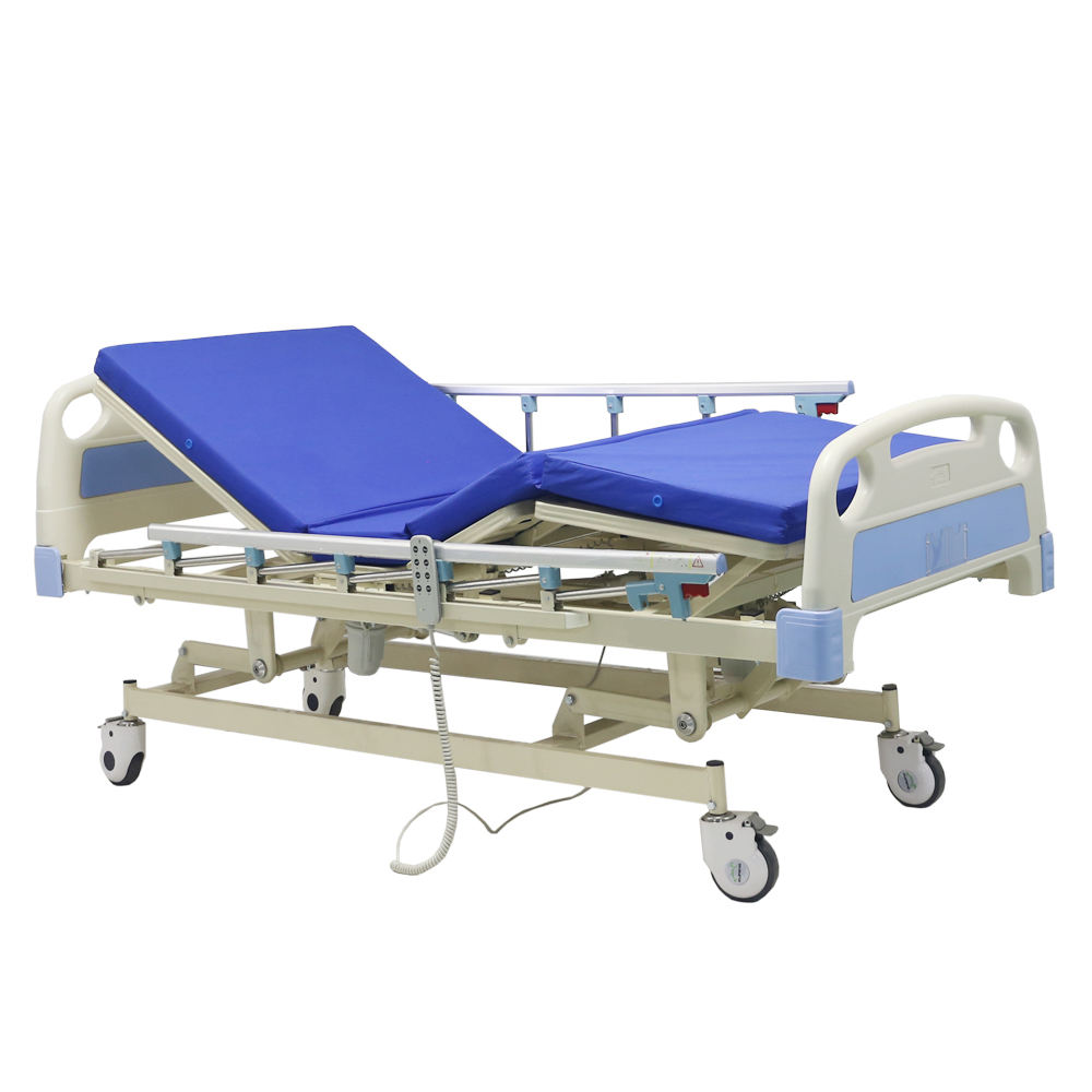 3 funciones de hospital eléctrico ajustable Camilla de cuidado de la cama Examen de cama Medicina Medical Camino para el hospital