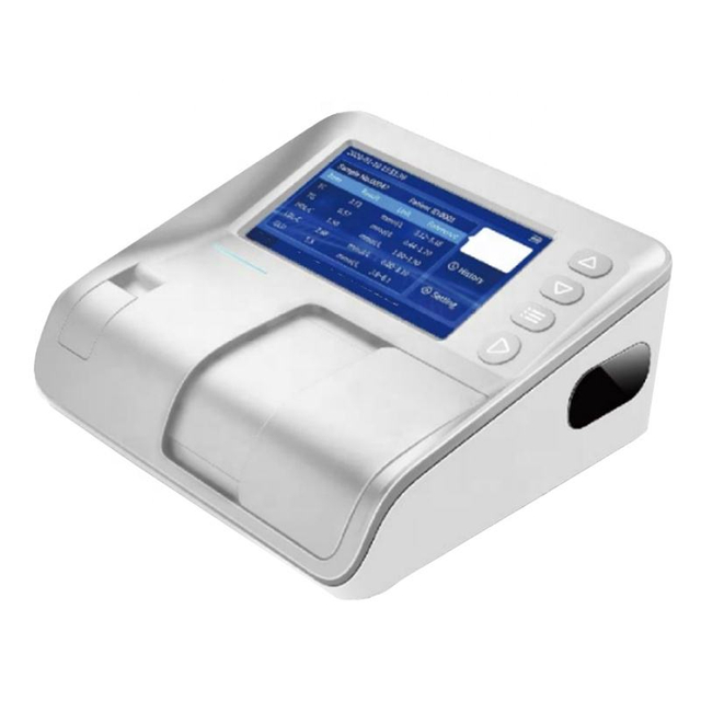 Equipo de análisis de sangre Equipo de laboratorio Analizador de química veterinaria de la sangre Semiautomatí Analizador bioquímico seco