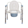 Silla de baño eléctrica de silla de ruedas eléctrica médica portátil al por mayor con altura de paciente con altura de ancianos silla de inodoro ajustable ajustable