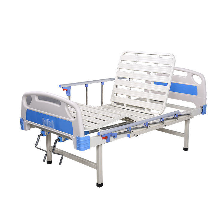 Muebles médicos Dos manivelas Camino médico plegable ajustable 2 Funciones Manual Camino de hospital