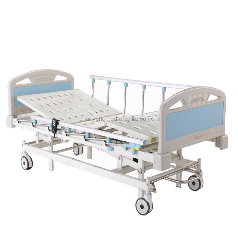 3 funciones de hospital eléctrico ajustable Camilla de cuidado de la cama Examen de cama Medicina Medical Camino para el hospital