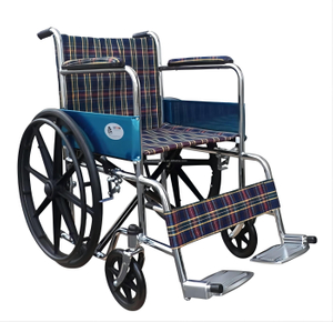BME4611m Silla de ruedas cromada con rueda mag