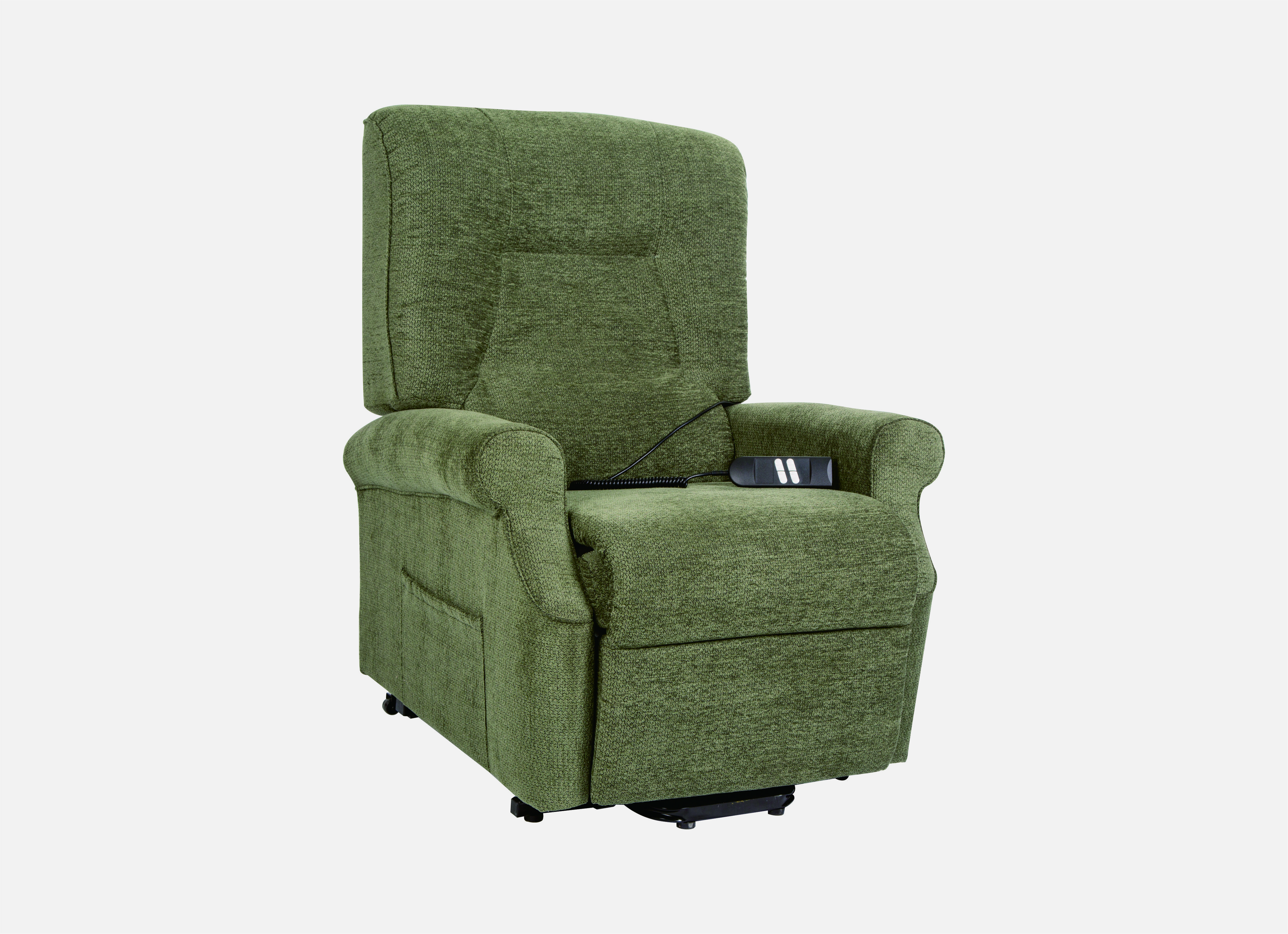 Silla de elevación fácil giratoria con soporte lumbar