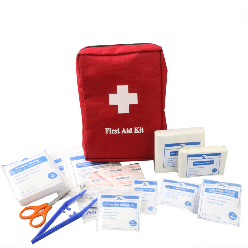 Mini kit de primeros auxilios aprobado por CE para niños