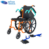 Silla de ruedas pediátrica con altura ajustable y ancho de asiento personalizado | Fabricante de sillas de ruedas manuales
