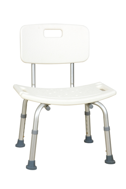 Silla de ducha inferior de apertura segura para discapacitados