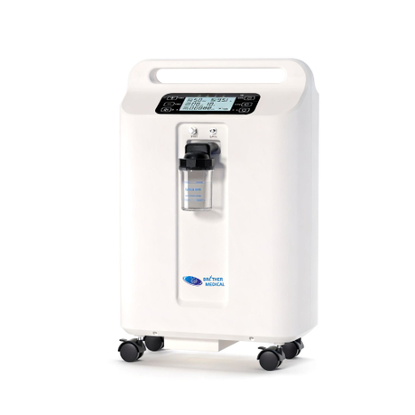 Concentrador de oxígeno de 5 litros de grado médico BME F5SW