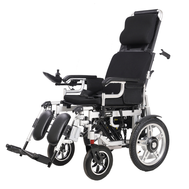 Silla de ruedas eléctrica para niños con CE con pistas