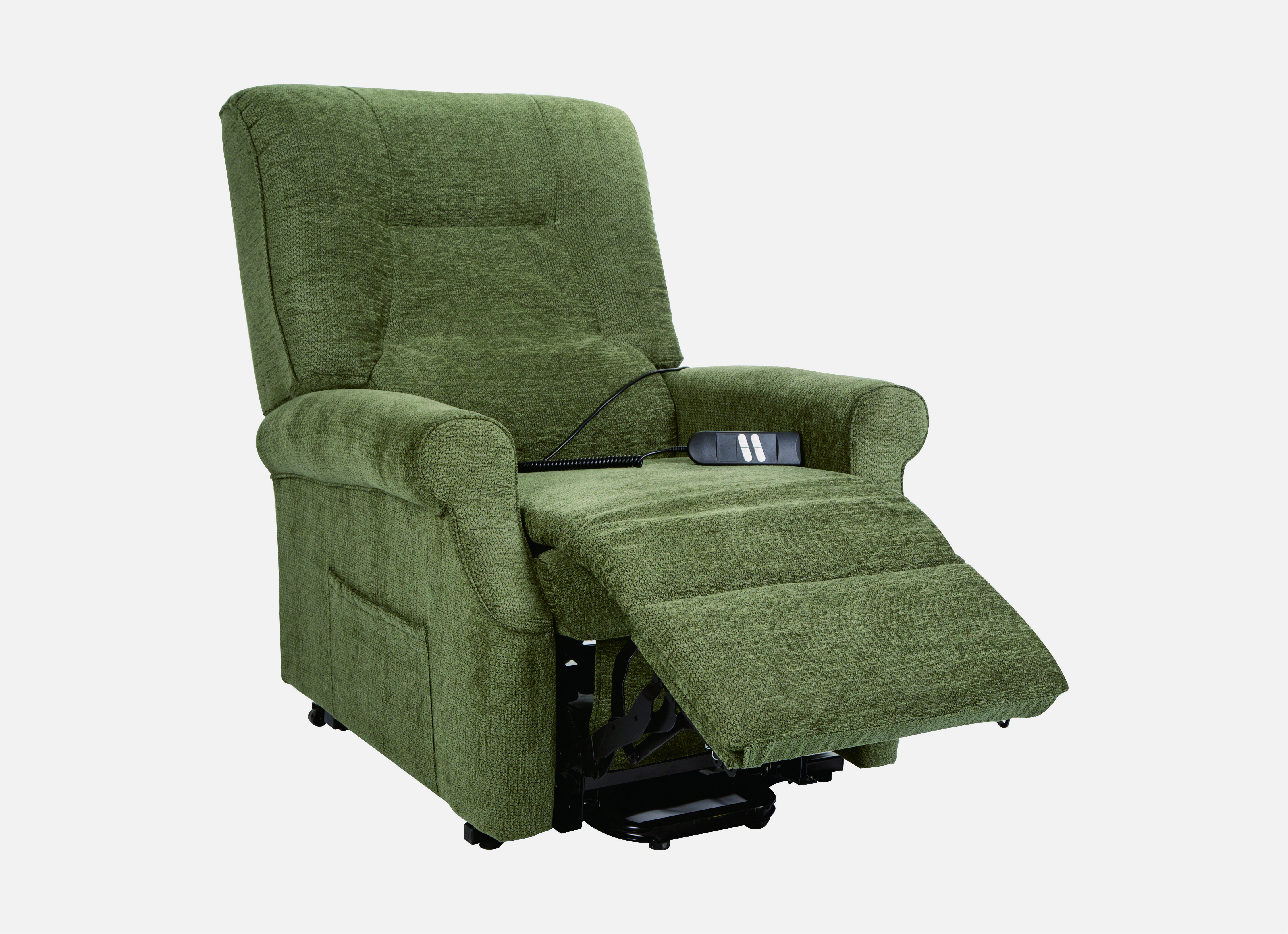 Silla de elevación fácil giratoria con soporte lumbar