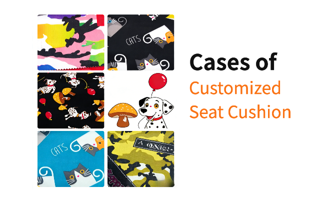 Estuches de cojines de asiento personalizados para sillas de ruedas infantiles