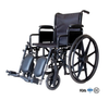BME4618 Silla de ruedas manual bariátrica de alta resistencia de 22 pulgadas