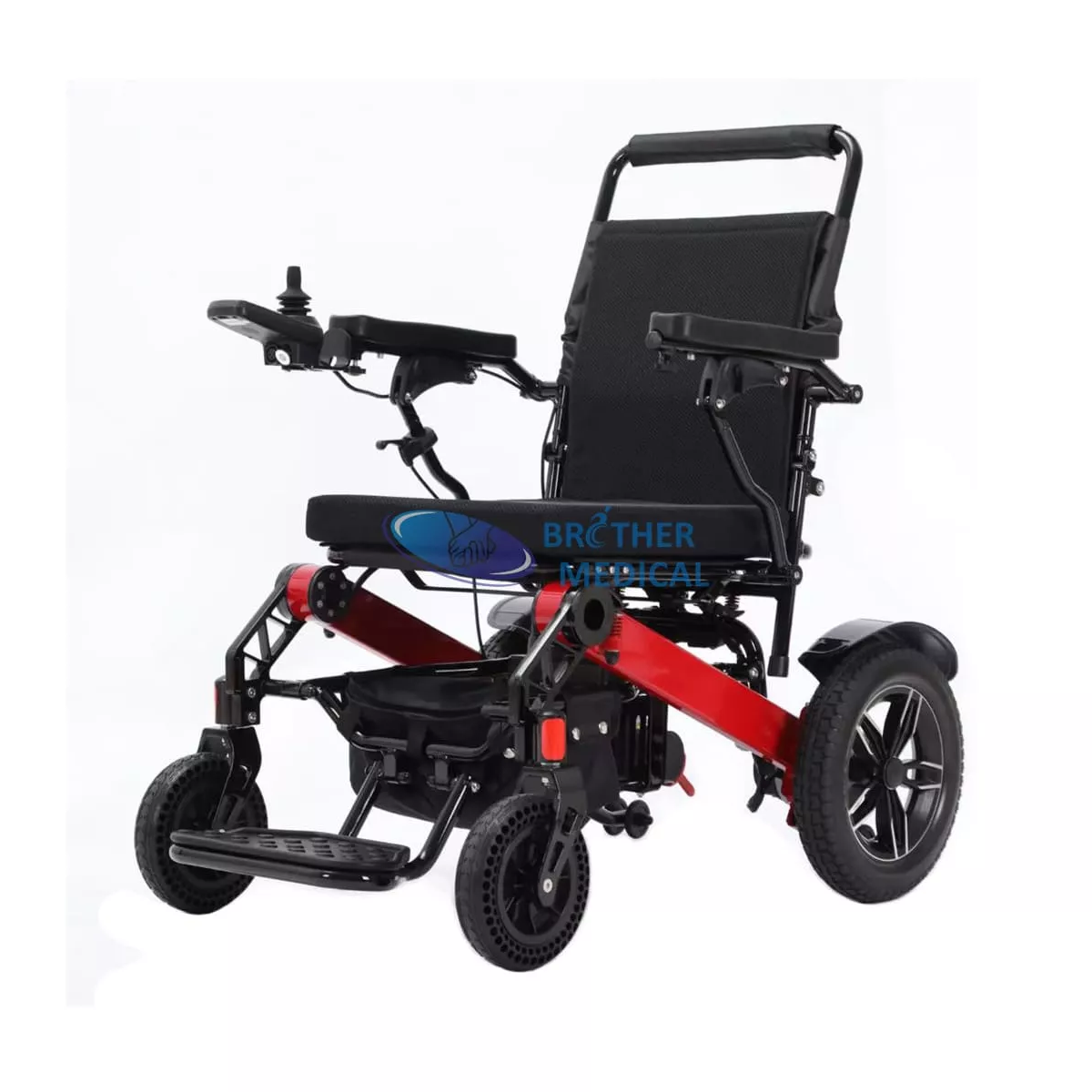 Silla de ruedas de aluminio de tránsito para discapacitados
