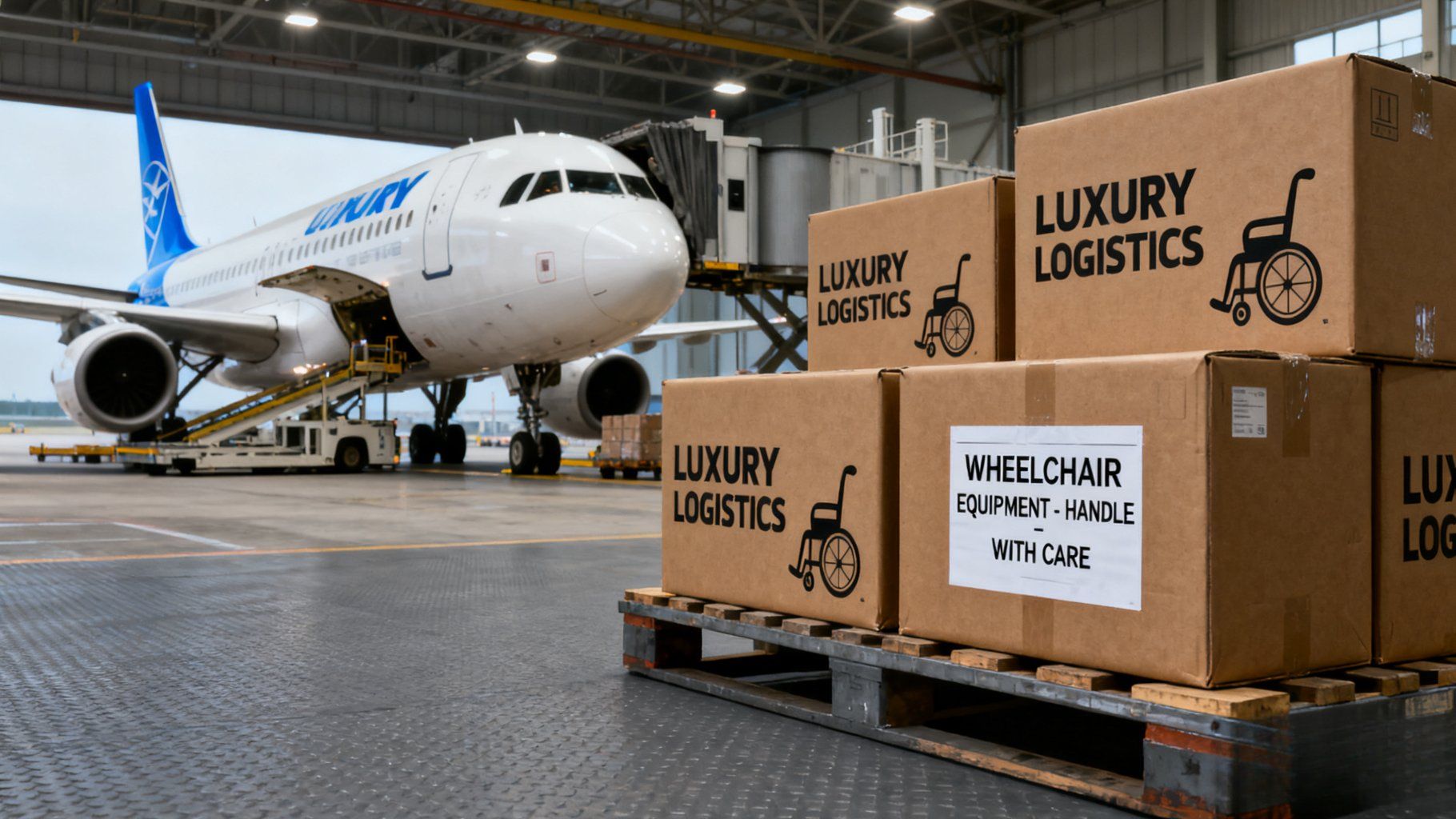 log&iacute;stica aerotransportada