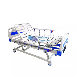 Hecho en China 3 Manual de manivela UCI Medical Paciente médico Camilla para pacientes de enfermería utilizada para hospital y clínica