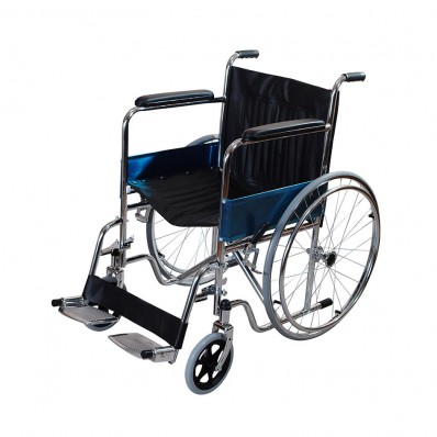 Silla de ruedas plegable de silla de ruedas plegable aprobado por ISO