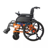 Silla de ruedas eléctrica liviana para niños con frenos