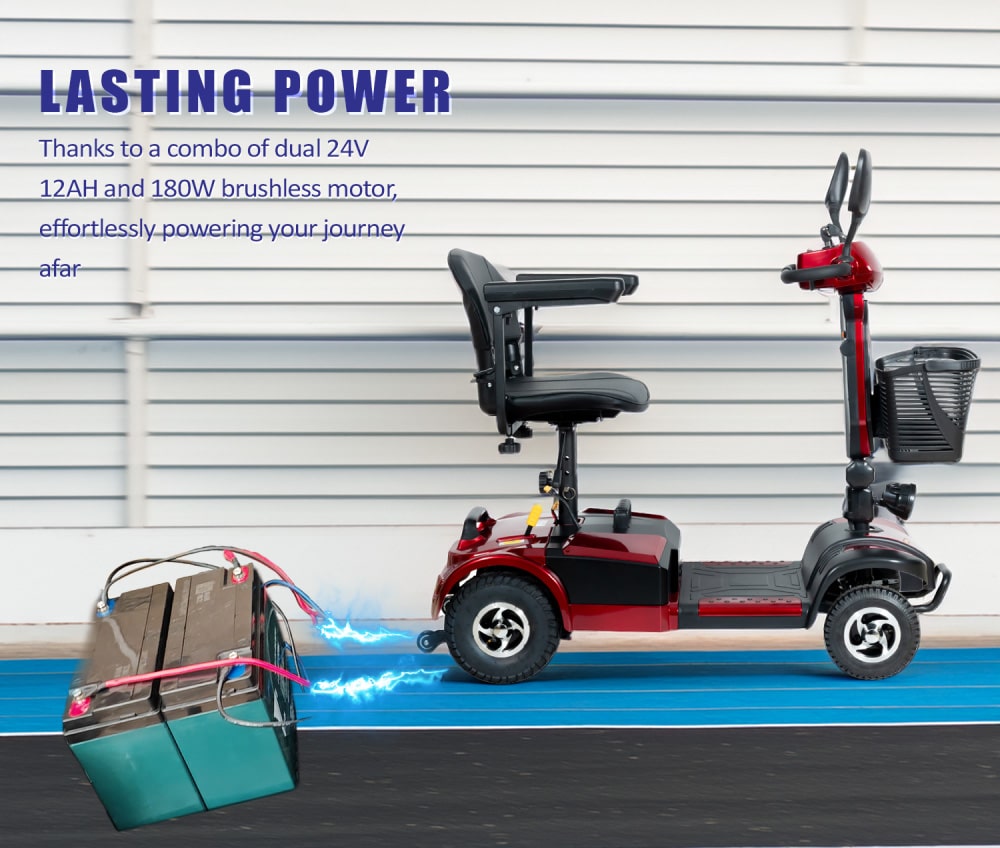 Potencia del scooter de movilidad BME05