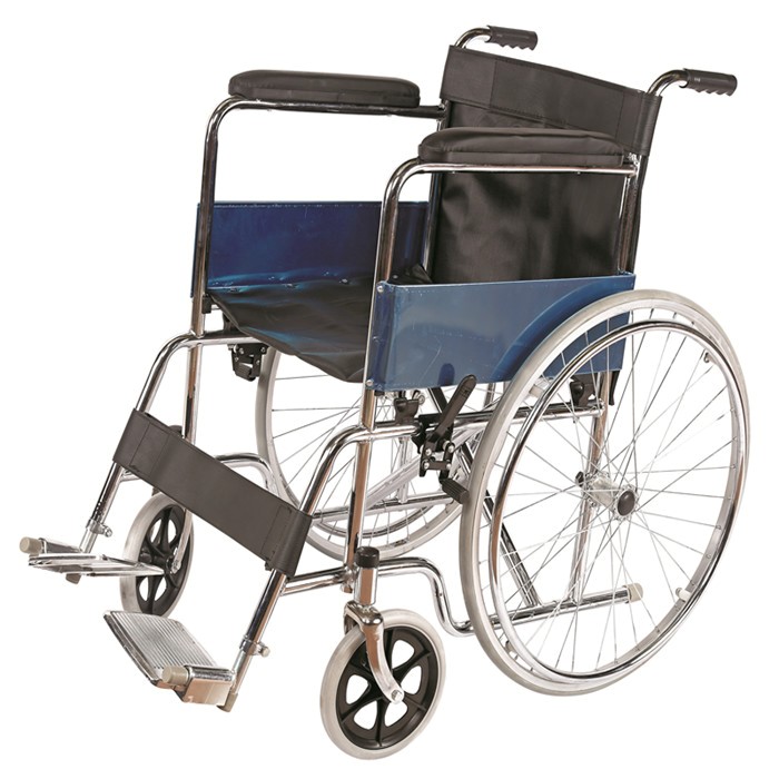 Silla de ruedas plegable de silla de ruedas plegable aprobado por ISO