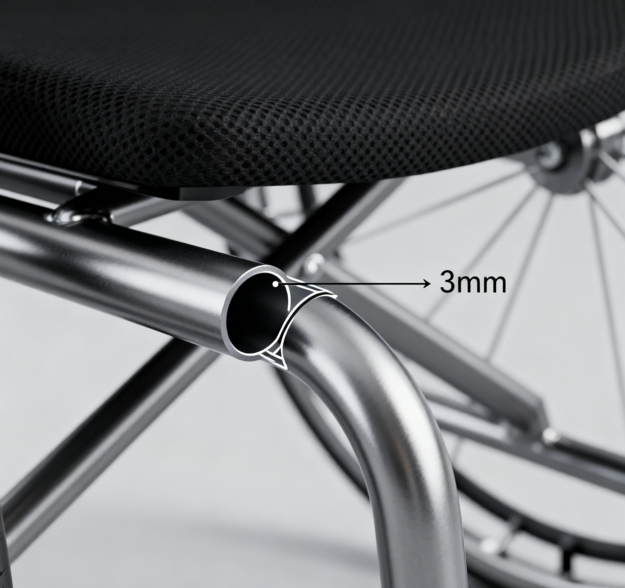 tubo de 3,0 mm