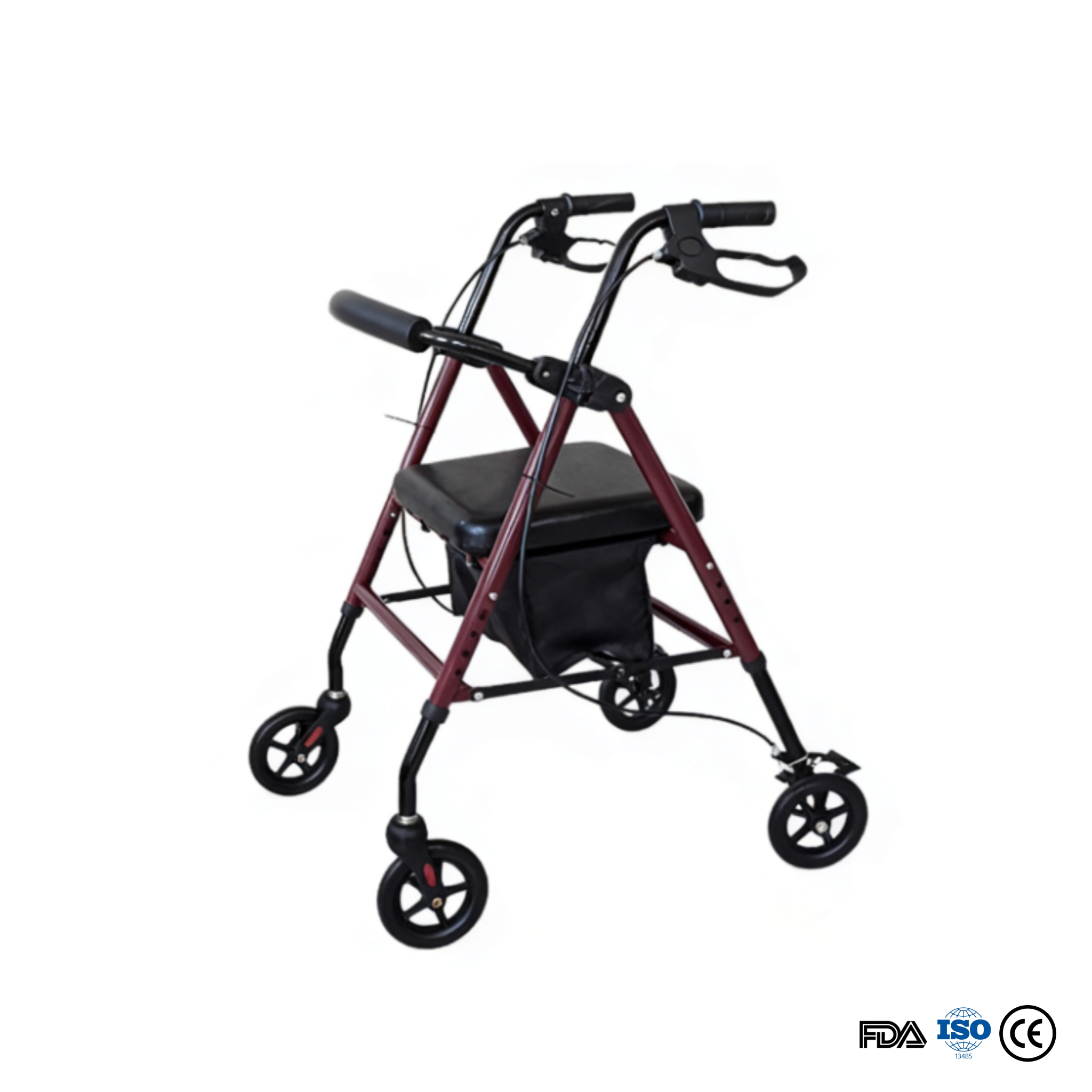 Rollador de aluminio vertical portátil al aire libre