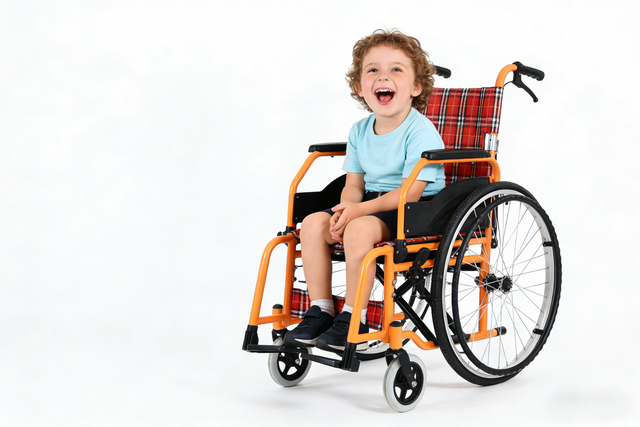 Silla de ruedas pediátrica personalizada | Altura ajustable y ancho del asiento personalizado