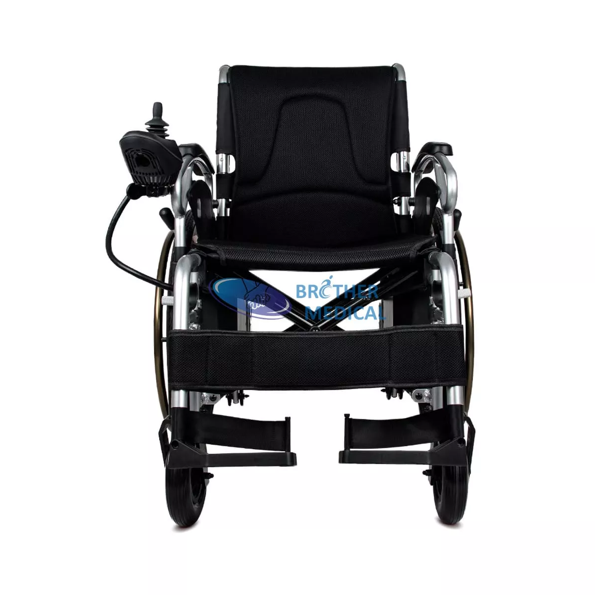 Silla de ruedas eléctrica de aluminio para adultos jóvenes