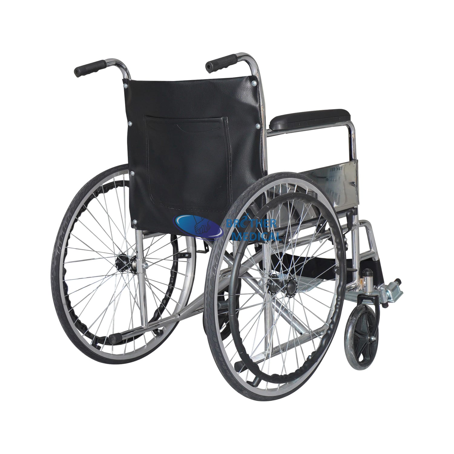Silla de ruedas plegable avanzada médica