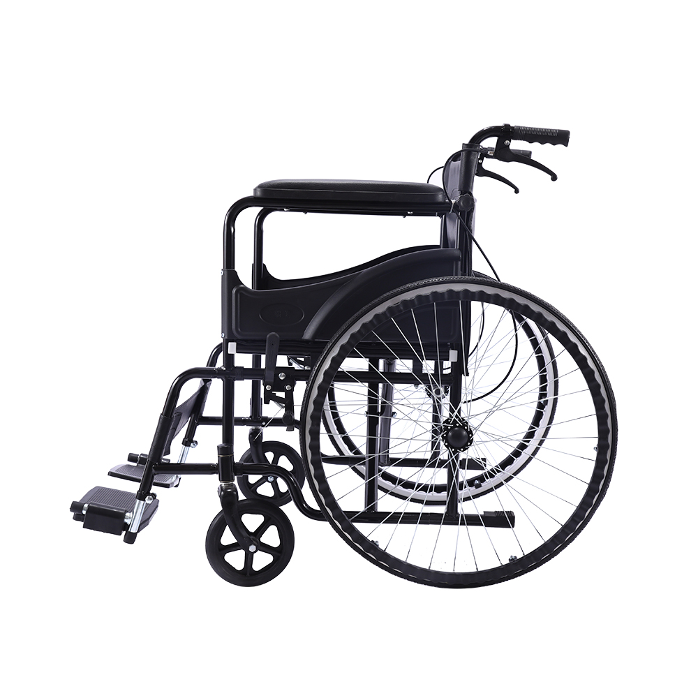 Precio barato nuevo silla de ruedas plegable de acero
