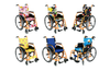 Silla de ruedas pediátrica personalizada | Altura ajustable y ancho del asiento personalizado