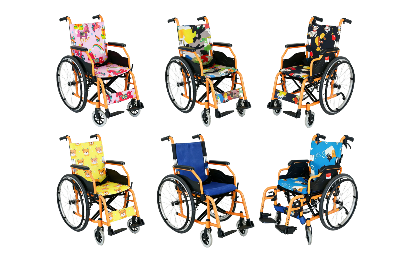 Silla de ruedas pediátrica personalizada | Altura ajustable y ancho del asiento personalizado